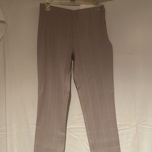 A New Day NWT grey window pane skinny ankle pants